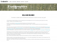equi-graphics.com Webseite Vorschau
