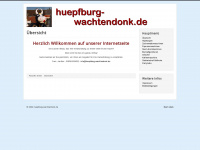 huepfburg-wachtendonk.de Webseite Vorschau
