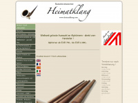 heimatklang.com Webseite Vorschau