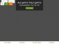 baumwipfelpfad-harz.de Webseite Vorschau