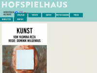 hofspielhaus.de Webseite Vorschau