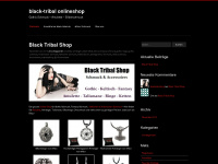 blacktribalshop.wordpress.com Webseite Vorschau