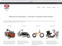 mogool-bikes.com Webseite Vorschau