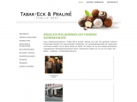 tabak-eck-senf.de Webseite Vorschau