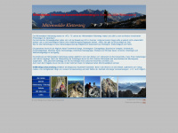 mittenwalder-klettersteig.de Webseite Vorschau