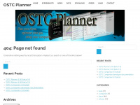 ostc-planner.net Webseite Vorschau
