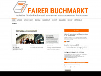 fairerbuchmarkt.de Webseite Vorschau