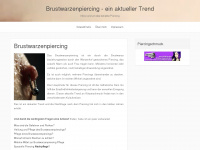 brustwarzen-piercing.info Webseite Vorschau