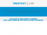 freistaat-live.de Webseite Vorschau