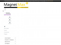 magnetmax.de Webseite Vorschau