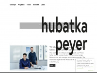 hubatka-peyer.ch Webseite Vorschau