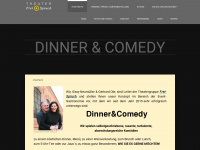 dinnerundcomedy.com Webseite Vorschau