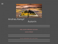 andrea-kempf.de Webseite Vorschau