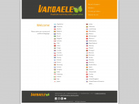 vandaele.biz Webseite Vorschau