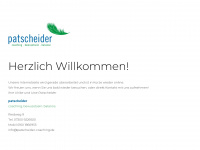 patscheider-coaching.de Webseite Vorschau