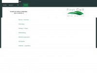 firstgolf.club Webseite Vorschau