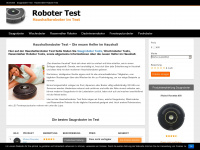 robotertest.net Webseite Vorschau