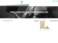 veganes-proteinpulver.com Webseite Vorschau