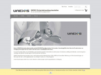 unexis-schlauchschellen.com Webseite Vorschau
