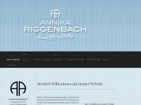 annikariggenbach.ch Webseite Vorschau