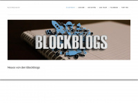 blockblogs.de Webseite Vorschau