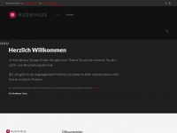 musikhaus.li Webseite Vorschau