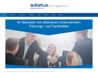 adlatus-zh.ch Webseite Vorschau