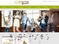 musikschule-baernbach.at Webseite Vorschau