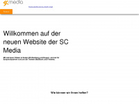 scmedia.eu Webseite Vorschau