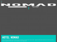 nomad.ch Webseite Vorschau