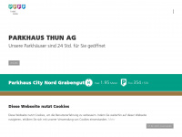 parkhausthun.ch Webseite Vorschau