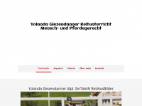 yolandagiezendanner.ch Webseite Vorschau