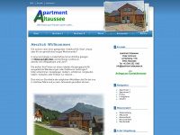 apartment-altaussee.at Webseite Vorschau