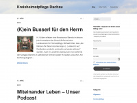 heimatpflege-dachau.de Webseite Vorschau