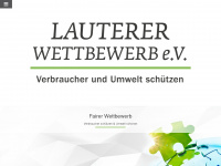 lauterer-wettbewerb.de Webseite Vorschau