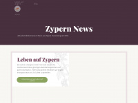 zypern.news Webseite Vorschau