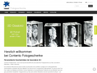 contento-fotogeschenke.com Webseite Vorschau