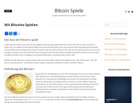 bitcoinspiele.com Webseite Vorschau