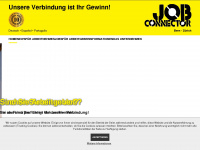 jobconnector.ch Webseite Vorschau