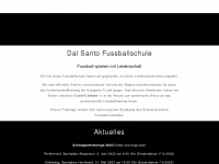 dalsantofussball.ch Webseite Vorschau
