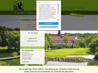 movember-golf.at Webseite Vorschau
