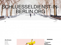 schluesseldienst-in-berlin.org Webseite Vorschau