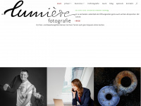 lumiere-fotografie.de Webseite Vorschau
