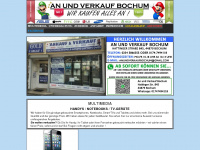 anundverkaufbochum.de Webseite Vorschau