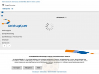 duisburgsport.eu Webseite Vorschau