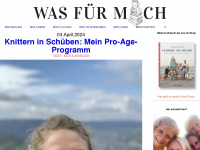 wasfuermich.de Webseite Vorschau