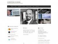 christianscherg.com Webseite Vorschau