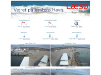 laesoe-vejr.dk Webseite Vorschau