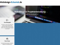 webdesign-eckental.de Webseite Vorschau