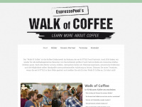 walkofcoffee.jimdo.com Webseite Vorschau